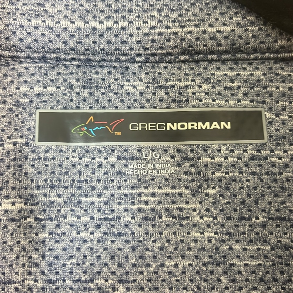Greg Norman 1/2 Zipper Golf Performance Pullover Jacket - Picture 5 of 9